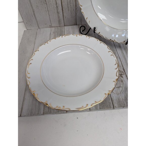 Vintage BOHEMIAN Fine China Set of 3 Soup Cereal Bowls Czechoslovakia BOH53 - Picture 4 of 7